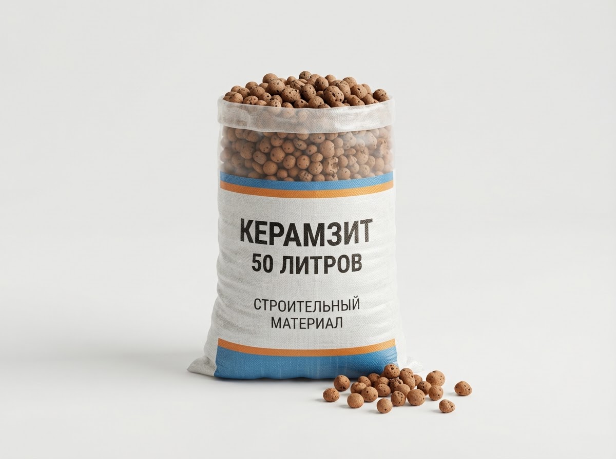 Керамзит, 50 л